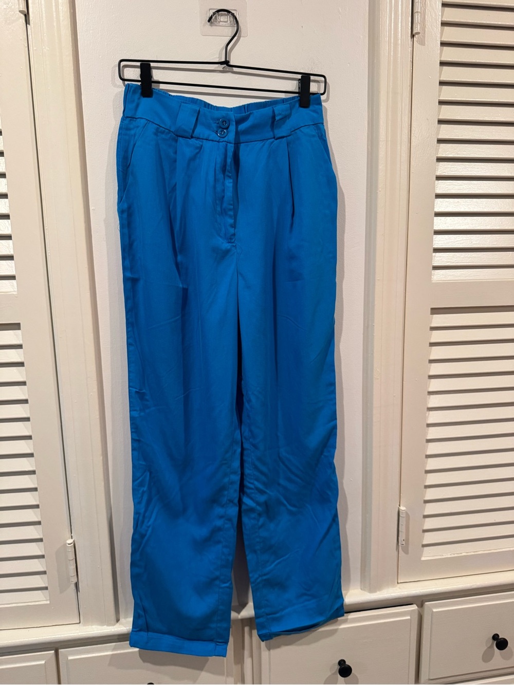 Fashion nova Sarah skinny trouser blue m